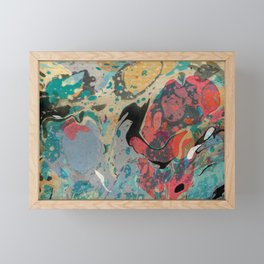 Abstract Painting ; Seadragon Framed Mini Art Print