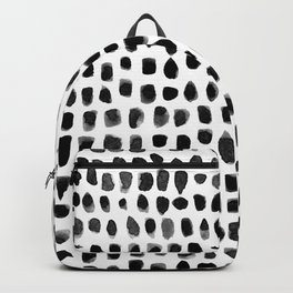 Dots (Black) Backpack