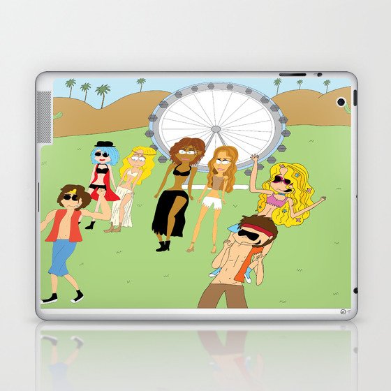 CoachellaVibes Laptop & iPad Skin
