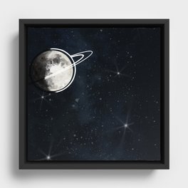 Galaxy Dream Framed Canvas