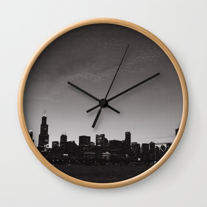 Chicago Skyline Wall Clock