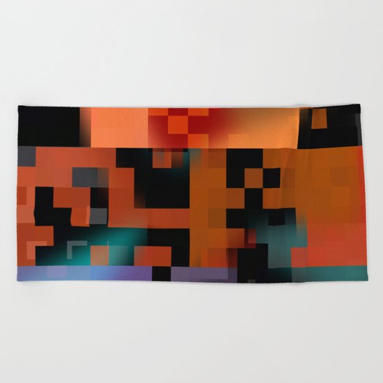 gettin' closer Beach Towel