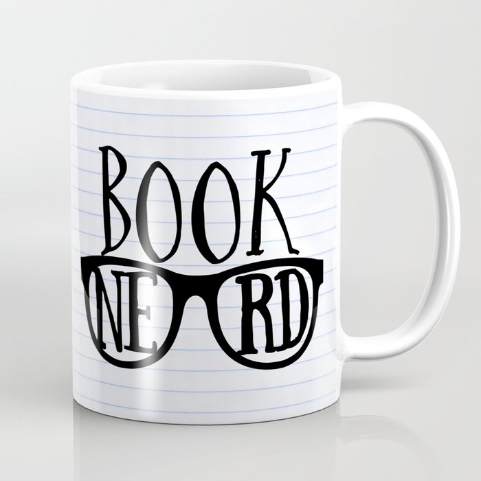 Book Nerd (lined paper) Coffee Mug