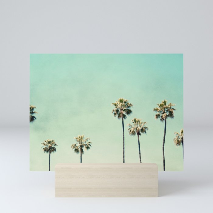 Palm Tree Photography Mini Art Print