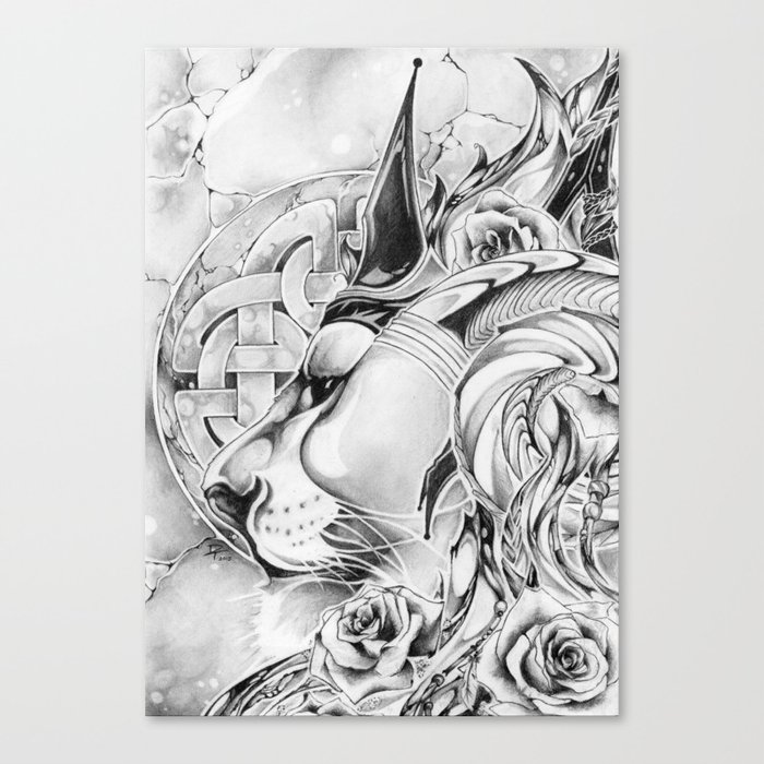 King of Roses Canvas Print