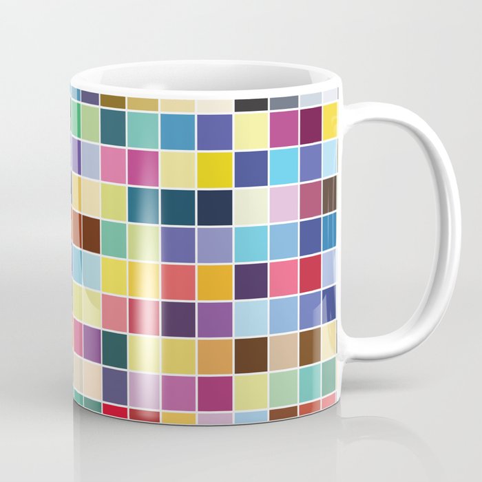 Pantone Color Palette - Pattern Coffee Mug