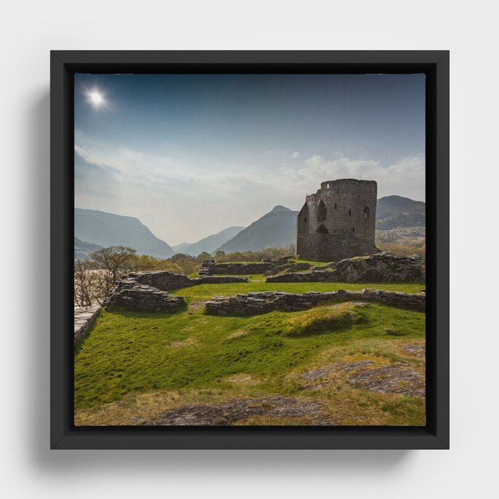 Great Britain Photography - Beautiful Landscape In Northern Wales Framed Canvas