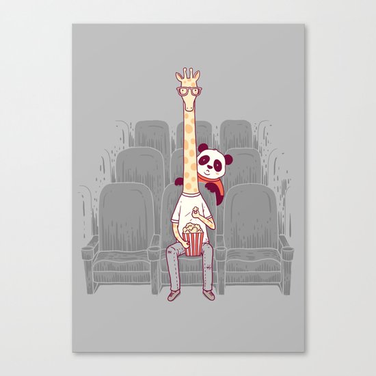 I Hate Giraffe Canvas Print