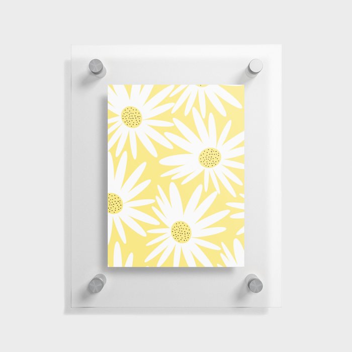 60s 70s Retro Sunflower Glam #2 #floral #decor #art #society6 Floating Acrylic Print