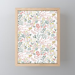 Delicate Blooms Framed Mini Art Print