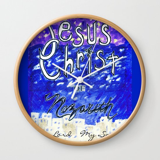 Faith In Christ Wall Clock
