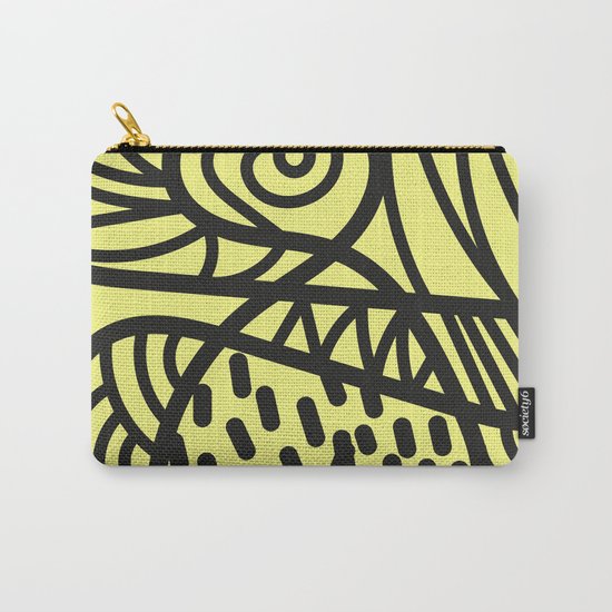 A Lot Of Lines Carry-All Pouch