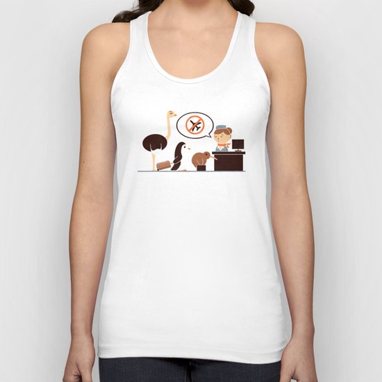 The No-Fly List Unisex Tank Top