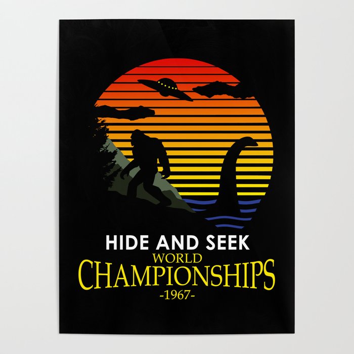 Hide And Seek World Championships 1967 Poster By Jacopaco Society6