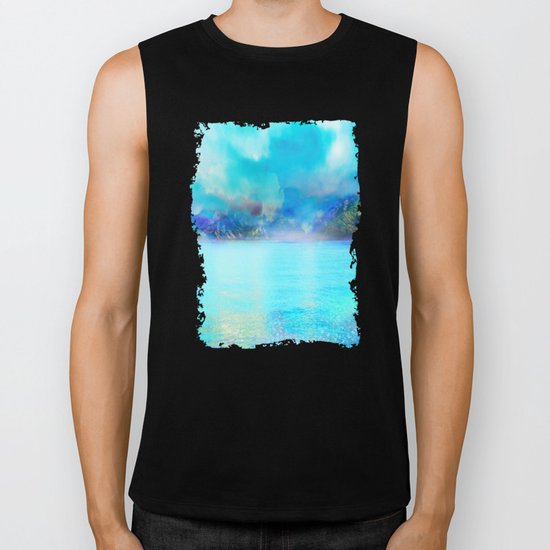 Fantasy Landscape Biker Tank