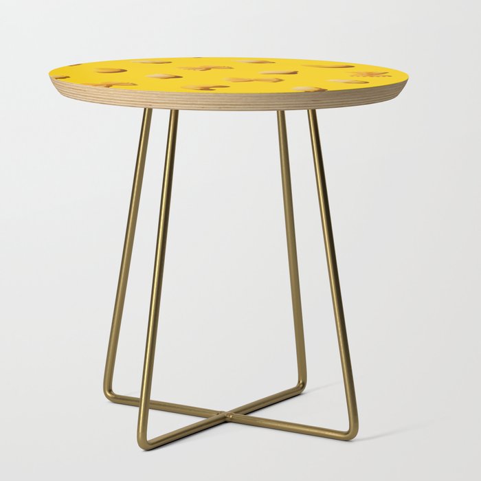 Multiple types of pasta Side Table