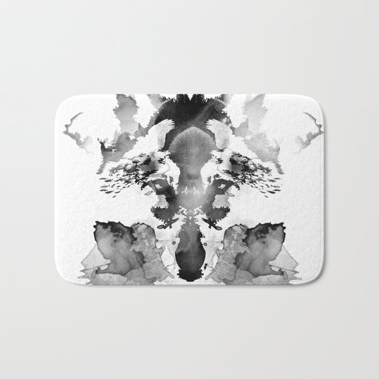 Rorschach Bath Mat