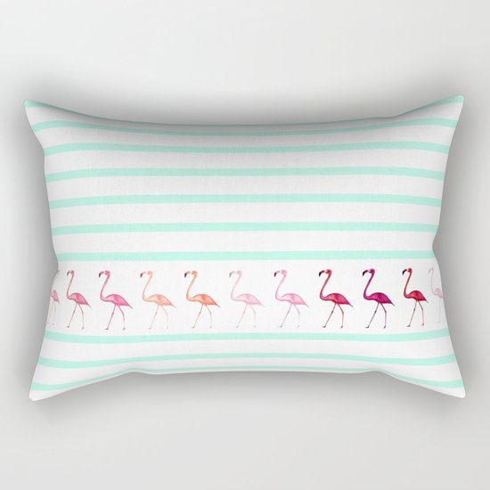 FLAmINGOs Rectangular Pillow