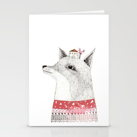 Mr. Fox Stationery Cards
