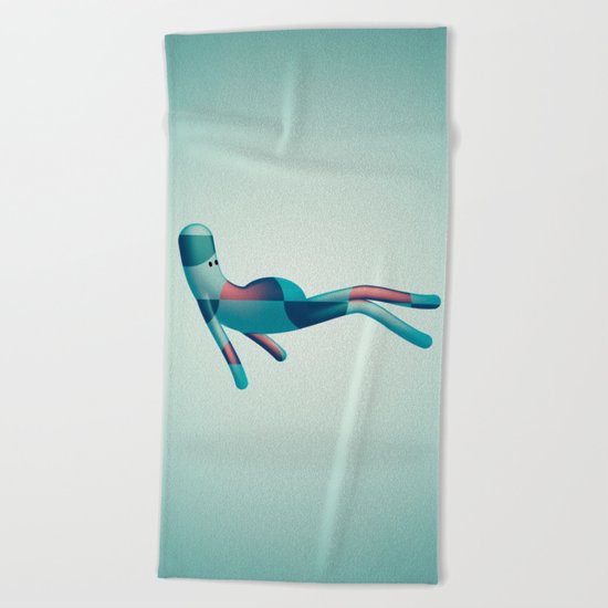 e s s e r e v o l a n t e Beach Towel