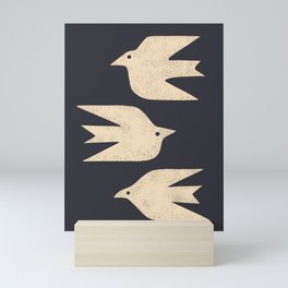 Doves In Flight Mini Art Print