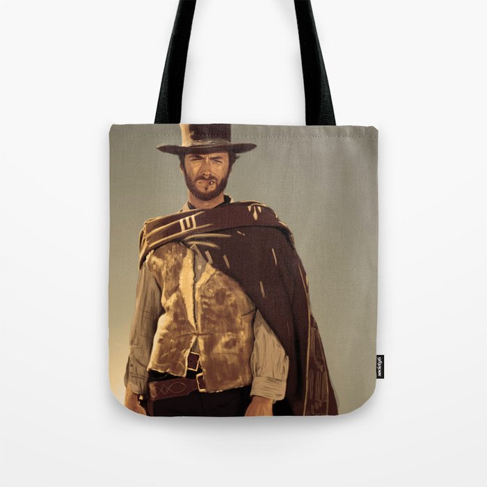 Clint Eastwood Tote Bag