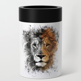 Two Face Lion  Can Cooler