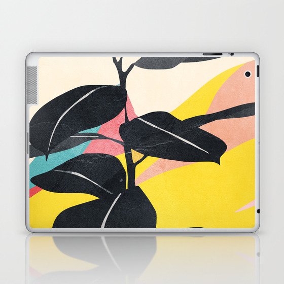 Abstract Art /Minimal Plant 91 Laptop & iPad Skin