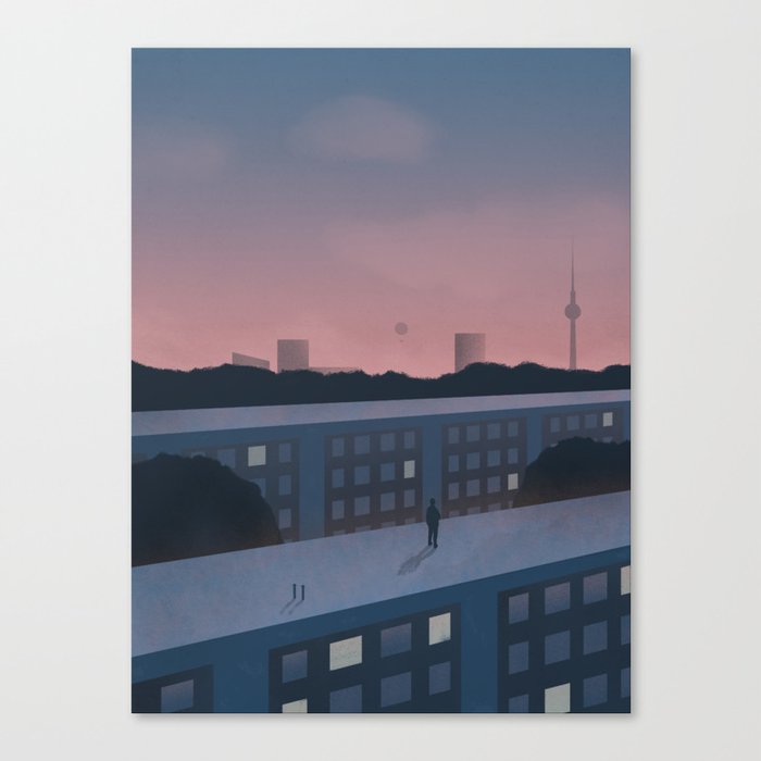 Berlin morning Canvas Print