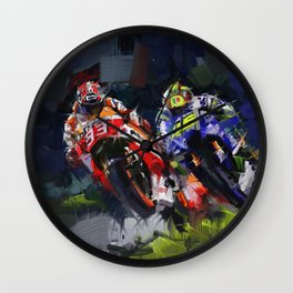 Motogp Champion Wall Clock
