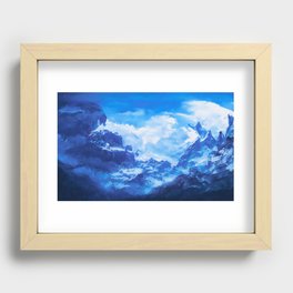 Frozen Landscape Recessed Framed Print