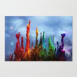 Rainbow Nebula (Modified Series no. 43) Canvas Print