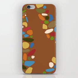 Color stones path collection 7 iPhone Skin