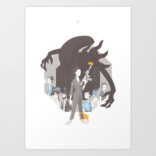 Alien Art Print