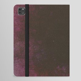 Old burgundy red and grey iPad Folio Case
