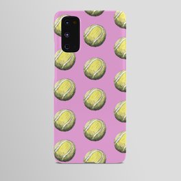Pink Tennis Ball Pattern Android Case