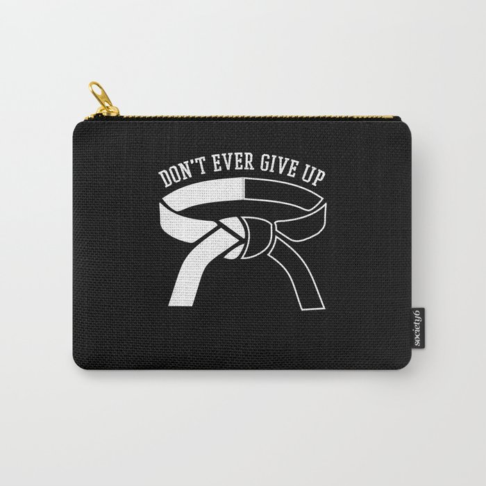 Motivation BJJ Gifts Taekwondo Gifts Funny Karate Gifts  Carry-All Pouch