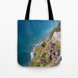 Madeira -view from cliff Tote Bag