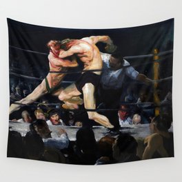 Stag at Sharkey's, 1909 by George Bellows Wall Tapestry