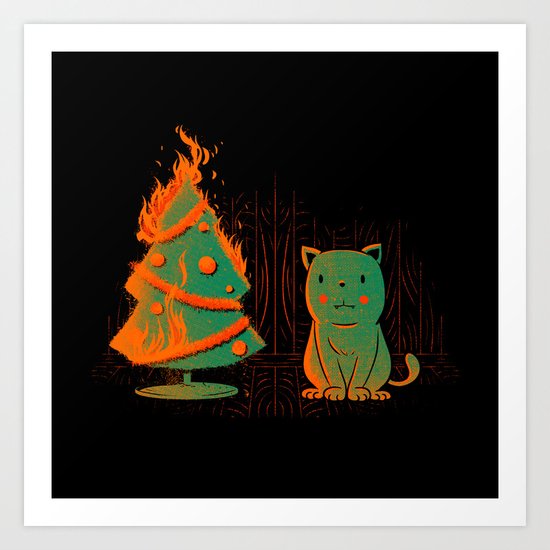 Xmas Miracle Art Print