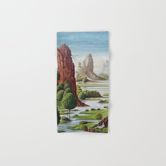 valley water Hand & Bath Towel