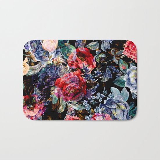 Botanic Pattern Bath Mat
