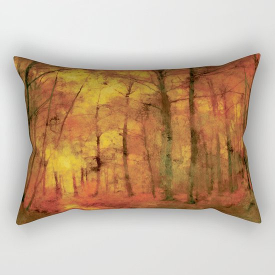 Autumn forest Rectangular Pillow
