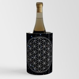 Flower of life in the space Wine Chiller