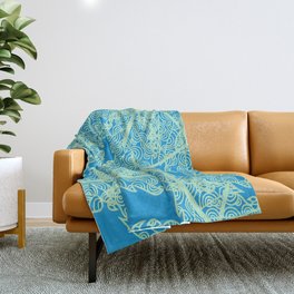 Welcome To The Sea Jungle Throw Blanket