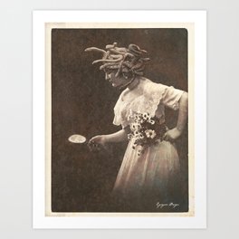 Victorian Medusa Art Print