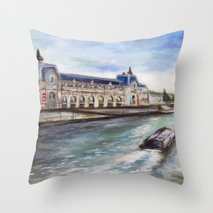 Musée d'Orsay Throw Pillow