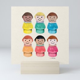 Little Girls Mini Art Print