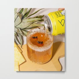 Lemonade Ride Metal Print