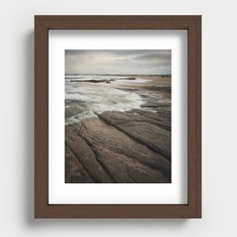 Rocky coast Recessed Framed Print